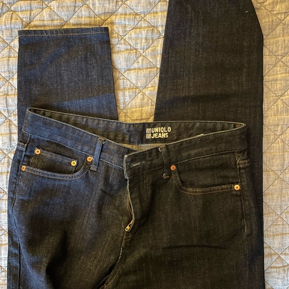 Uniqlo Slim Fit Boyfriend Jeans - Picture 1 of 7